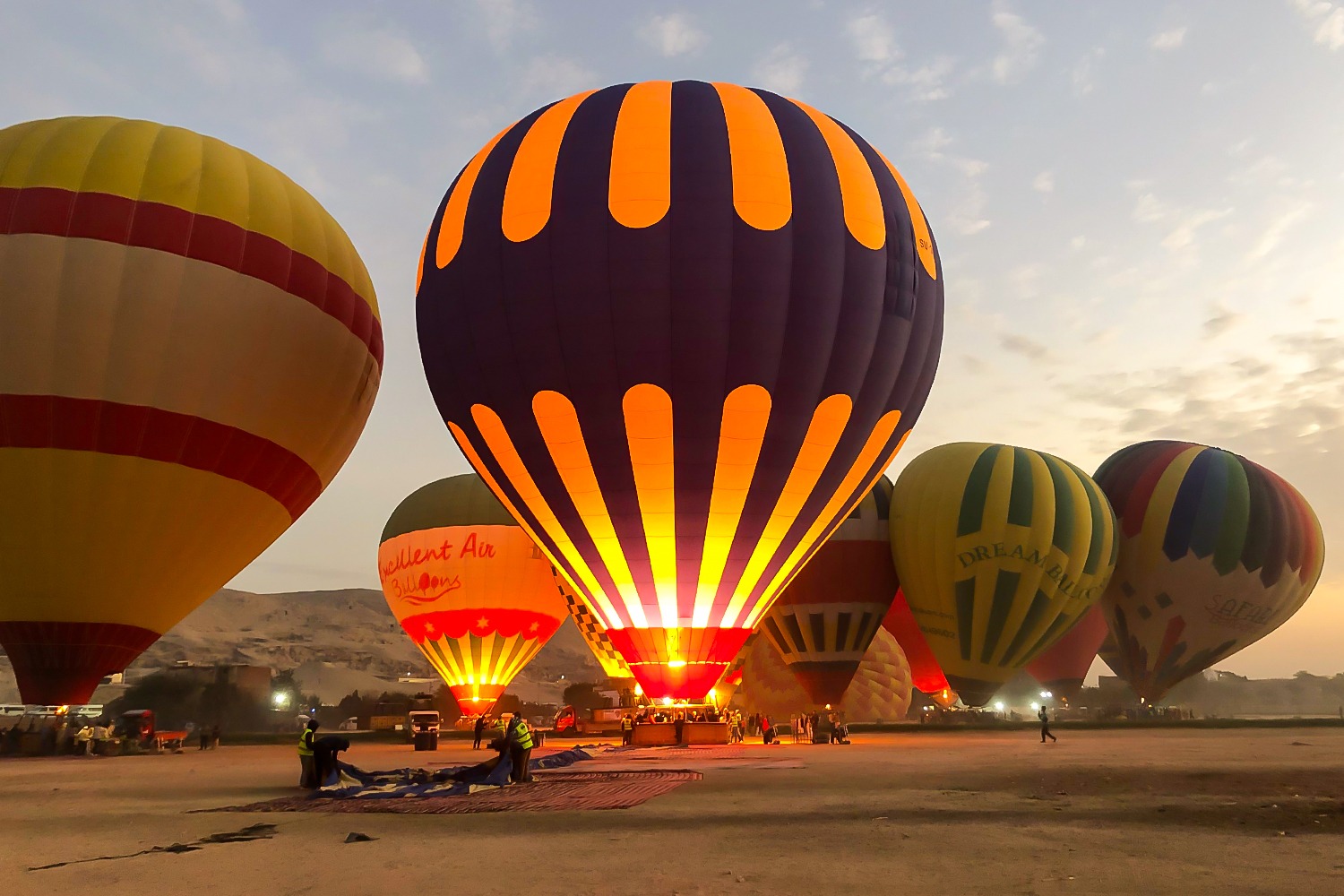  King's Valley & Karnak Tour | Hot air ballon Experience | From Hurghada by Road